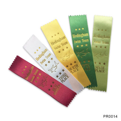 Custom Sports printed award ribbons