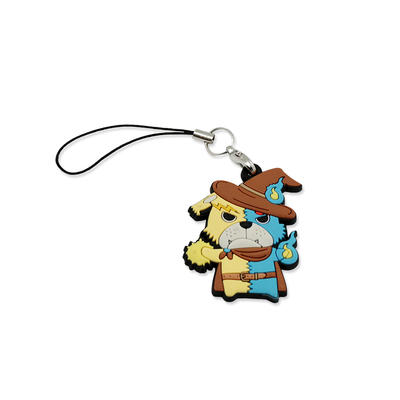 Promotional Gift Anime Figure Key Chain Ring for Kids