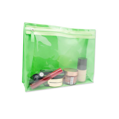 Custom PVC Cosmetic Bag Waterproof Zipper Handbag for Women